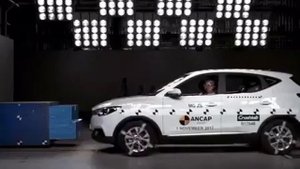 MG ZS crash test