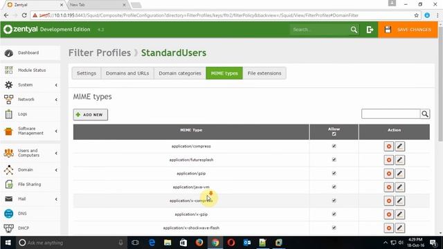 How to filter HTTP/Web traffics on Zentyal Server 4.2 Firewall смотреть онлайн