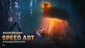 ФЕНТЕЗИ МИР В ФОТОШОПЕ, ПРОЦЕСС СОЗДАНИЯ С НУЛЯ В ФОТОШОПЕ ФОТОМАНИПУЛЯЦИИ AD ART DESIGN