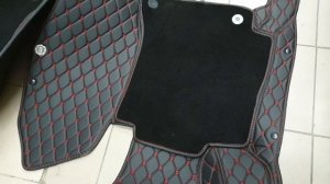 Коврики в салон 5д из экокожи с дополнительными ковриками