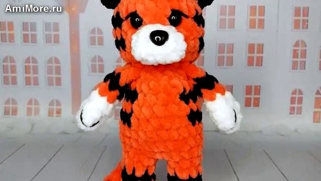 Амигуруми: схема Маленький тигрёнок. Игрушки вязаные крючком - Free crochet patterns.