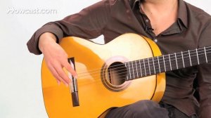 How to Hold a Flamenco Guitar | Flamenco Guitar