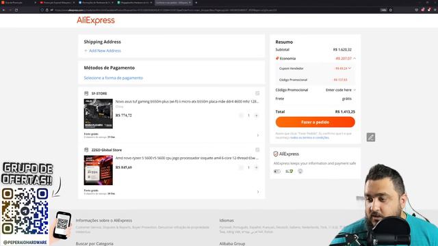 Promoção Especial Aliexpress!! Novos cupons, R$ 15 a cada R$ 150, preços CAIRAM! Vamos economizar смотреть онлайн