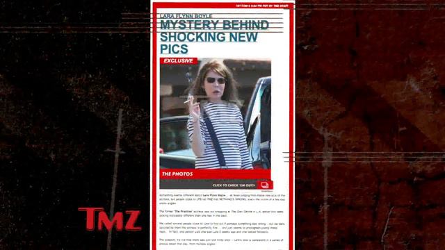 Lara Flynn Boyle -- Mystery Behind Shocking New Photographs | TMZ смотреть онлайн