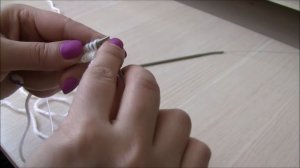 МК Эластичный набор петель спицами, пром. резинка.