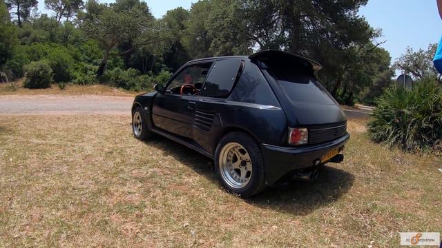 PEUGEOT 205 RALLYE 103ch | l'ancienne école! | смотреть онлайн