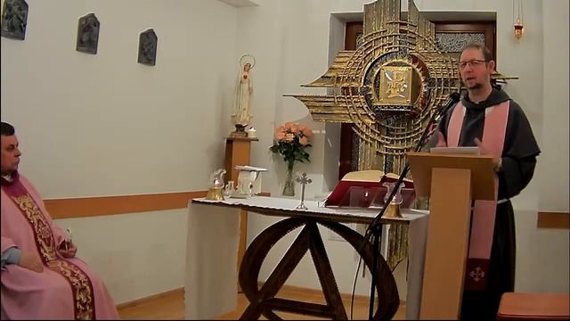 Св. Месса 22.03.2020 в 20.00 (на русском языке) смотреть онлайн