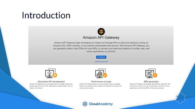 Introduction to Amazon API Gateway смотреть онлайн