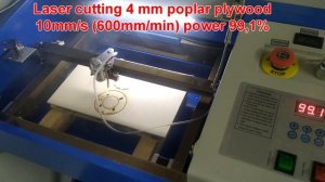 K40 40W Chinese CO2 laser Cutter Engraver ,Unboxing and First Tests
