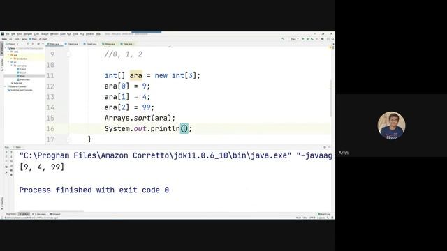 Java Class: Strings, Arrays, Arithmetics - 2