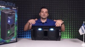 Портативная акустика с караоке SVEN PS 600 ?ОБЗОР от SVEN?