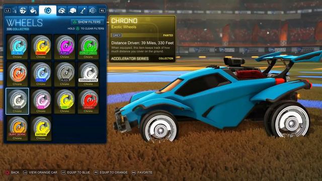 ROCKET LEAGUE ((PAINTED SET SHOWCASE)) CHRONO SET смотреть онлайн