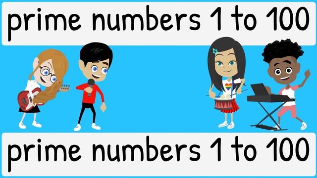 Learn the Prime Numbers up to 100! смотреть онлайн