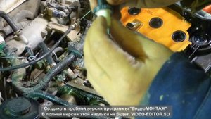 Замена клапана PCV вентиляции картерных газов на ниссан qg-18