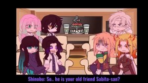 Hashira react to Tomioka Giyuu →!Swap Sabito and Giyu AU¡← ||(-Uzui/Hemejima)|| ENJOY✨