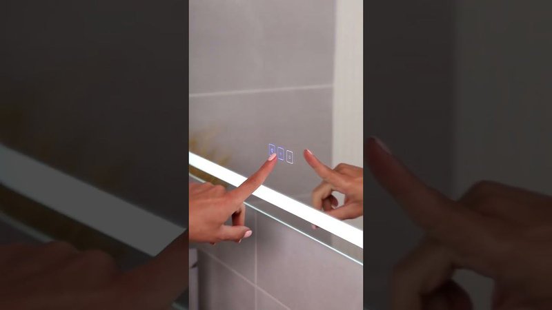 Умное LED-зеркало с подсветкой от Cersanit, которое точно украсит вашу ванную #зеркалосподсветкой