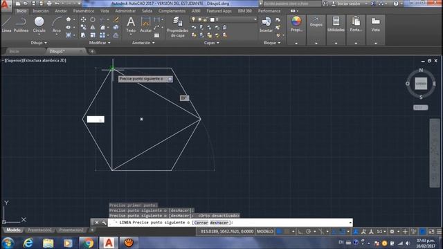 COMO HACER UNA ESTRELLA CON AUTOCAD смотреть онлайн