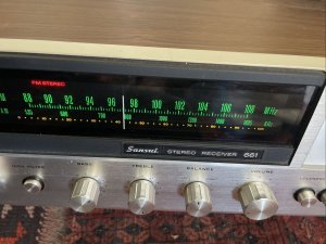 Vintage 1971 год производства  SANSUI 661 Receiver, works great Led Lamps Clean-ЯПОНИЯ.