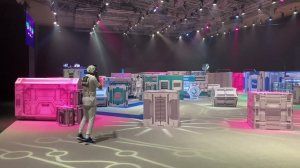 Начало раунда по Лазертагу на Играх Будущего. Взгляд из-за кулис #gamesofthefuture