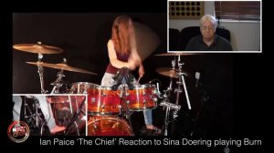 Ian Paice Deep Purple 'Burn' Reaction Video