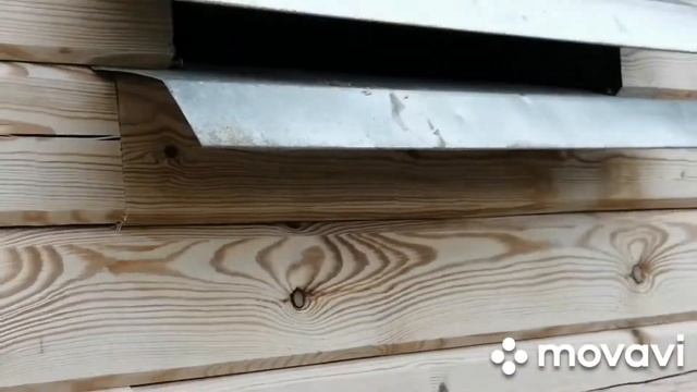 Дом из бруса естественной влажности спустя 9 месяцев... смотреть онлайн