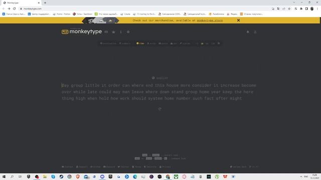 Как быстро я печатаю в monkeytype смотреть онлайн