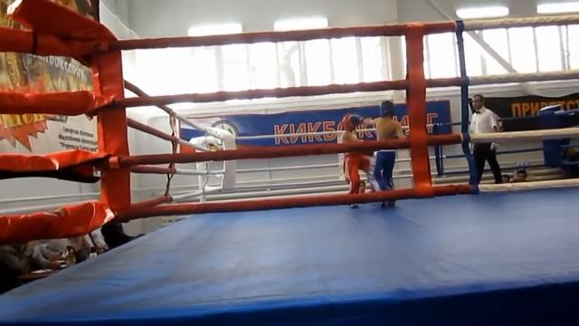 3 боя Артёма Штыркова на первенстве ПФО  по кикбоксингу 2015