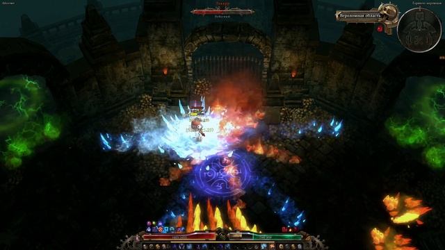 Лазутчик кастер (Инквизитор и Ночной клинок) урон холодом, супербосс Локарр, Grim Dawn смотреть онлайн