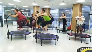 Фитнес на мини батутах кардио