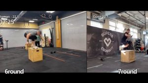 ROMAN KHRENNIKOV vs VICTOR LJUNGDAL (CROSSFIT OPEN 22.1)