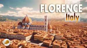 Флоренция - Италия Пешеходная экскурсия в формате 4k HDR