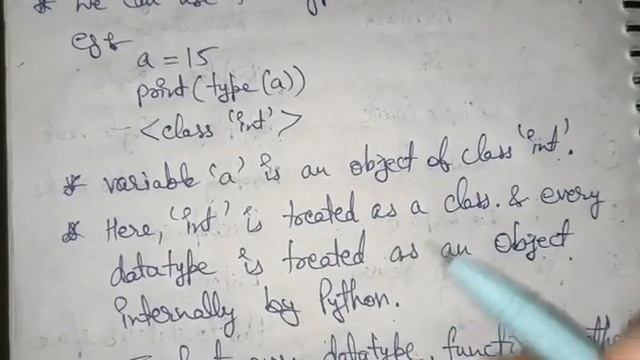 How to check Datatype of a variable in python