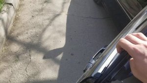 Camry XV30 замена сухарей в ограничителях дверей (ПОСЛЕ)