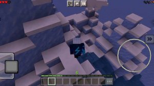 Ледяная горка в Майнкрафт