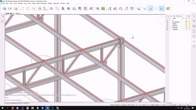 Металлоконструкции и воздуховоды в BricsCAD BIM смотреть онлайн