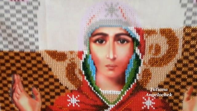 НЕРУШИМАЯ СТЕНА икона бисером/Отчет смотреть онлайн