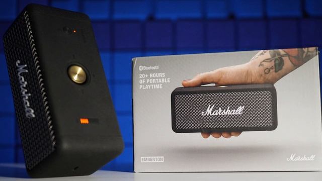 Marshall Emberton - купил новую портативную колонку. смотреть онлайн