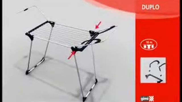 Сушилка для белья Gimi Duplo (Италия) _ТД "МАРКИК" смотреть онлайн