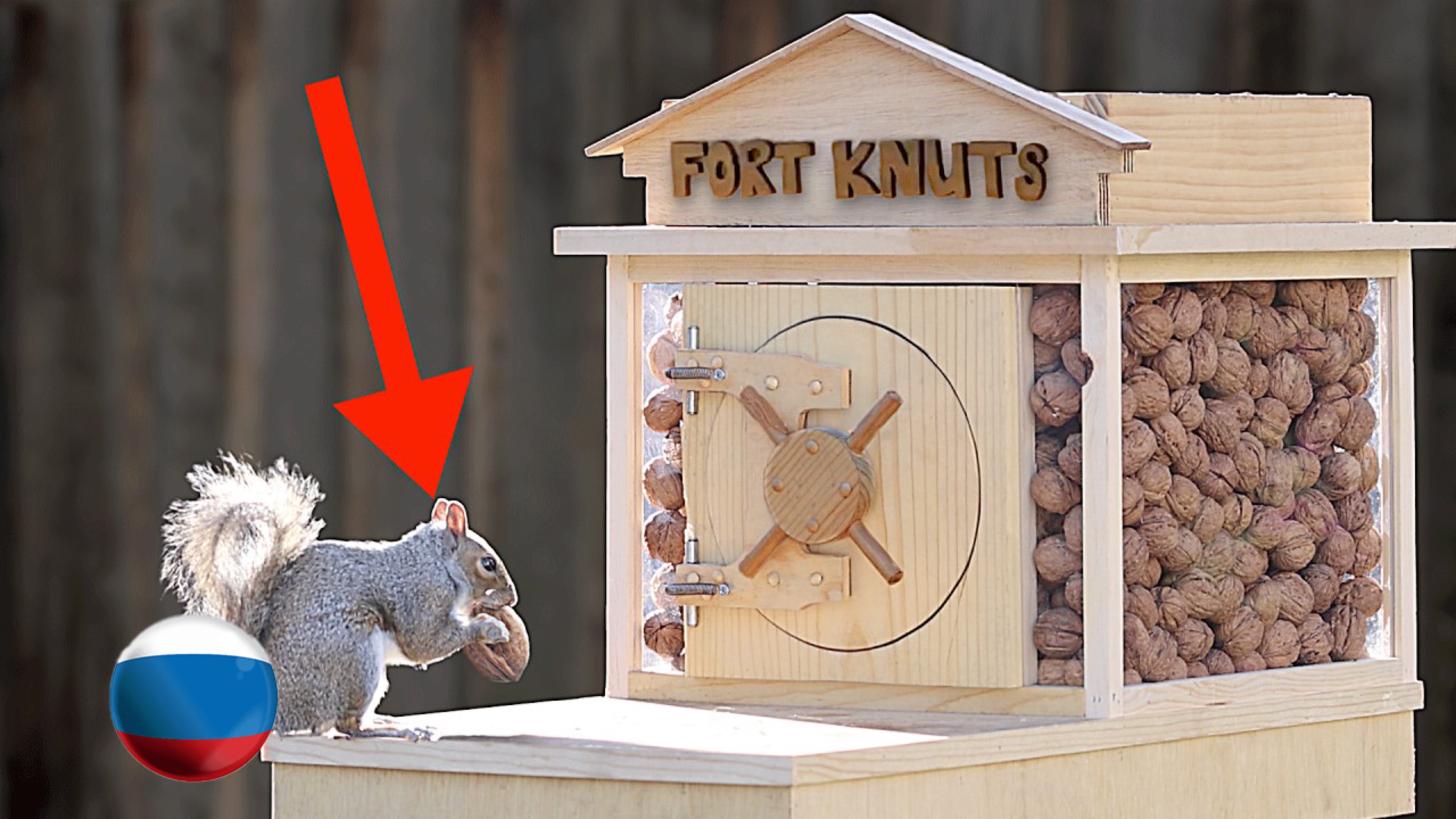 [Mark Rober] Лабиринт для Белок на Заднем Дворе 2.0 - Ореховый Грабеж [Марк Робер] смотреть онлайн