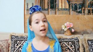 Кояш гомере телим мин әнием сина.Бер кыз бала жыр чыгарган. Татарлар.Сайдаева Милана/Пушкарёва Софи