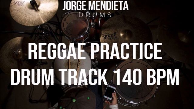 REGGAE - Practice Drum Track 140 BPM смотреть онлайн