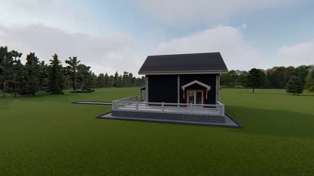 Проект современного деревянного двухэтажного дома Олива 8 на 9 до 150 м² смотреть онлайн