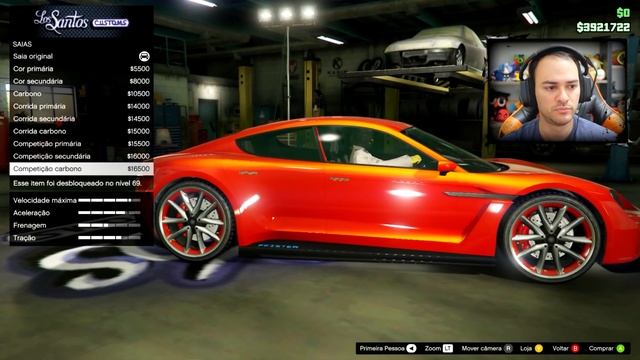 GTA V Online - Tunando Novo Carro Pfister Neon tipo Porsche Panamera смотреть онлайн