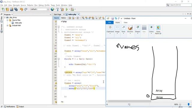 الدرس العشرين شرح PHP multidimensional array смотреть онлайн