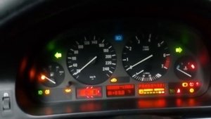 Тест приборной панели BMW E39