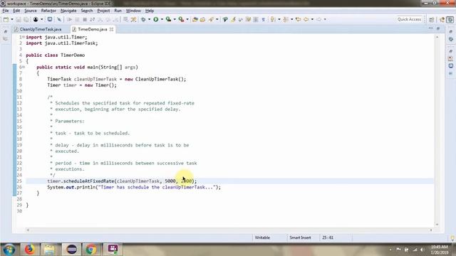 How to Schedule a task for repeated execution, beginning after specified delay? | Timer смотреть онлайн
