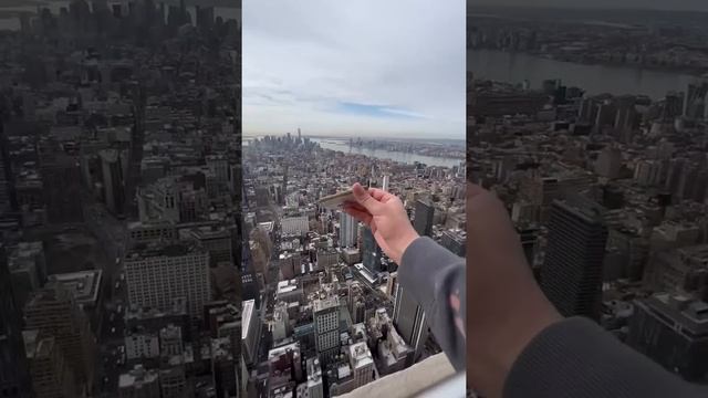 Subway Gold Card on Top of Empire State Building