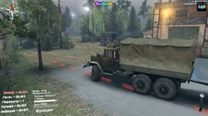 SpinTires обзор мода ( ЗиЛ - 131 ) Не подкопаться! :-))