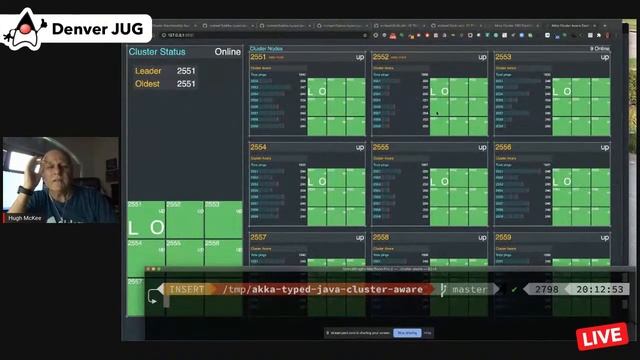 Hugh McKee: Akka Cluster and Akka Typed Deep Dive and a Bit of Eye Candy смотреть онлайн