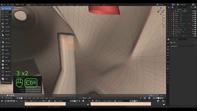 Blender How to model Female Genitalia (Updated 2022)